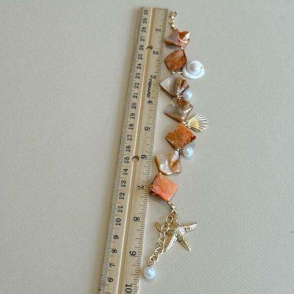 Starfish Charm Bracelet N1461 - Picture 5 of 5